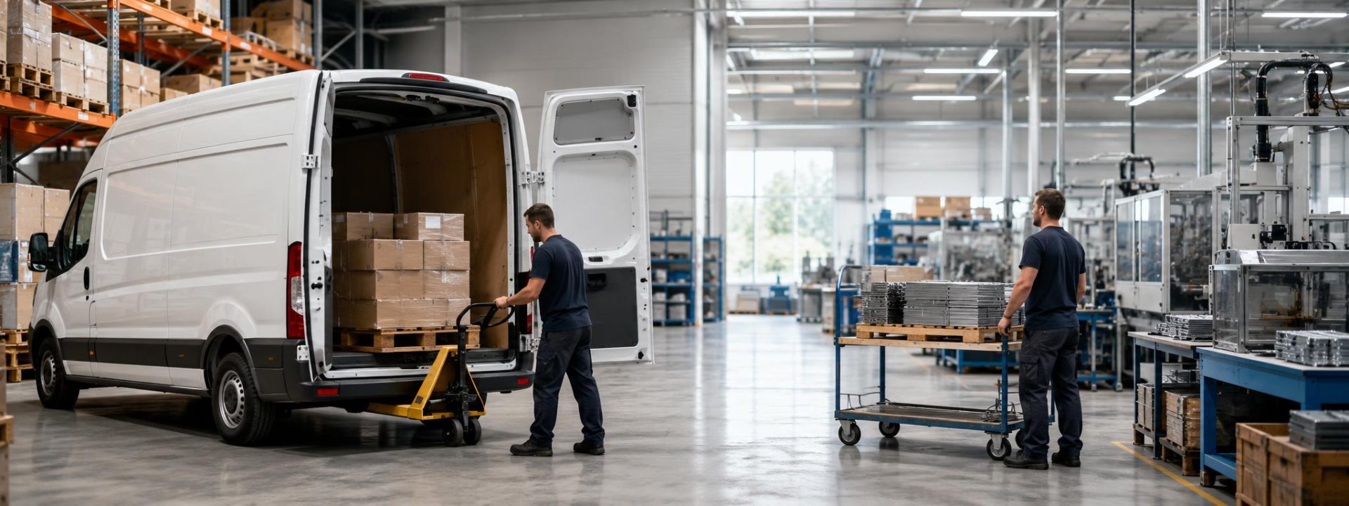 Manufacturing facility loading bay