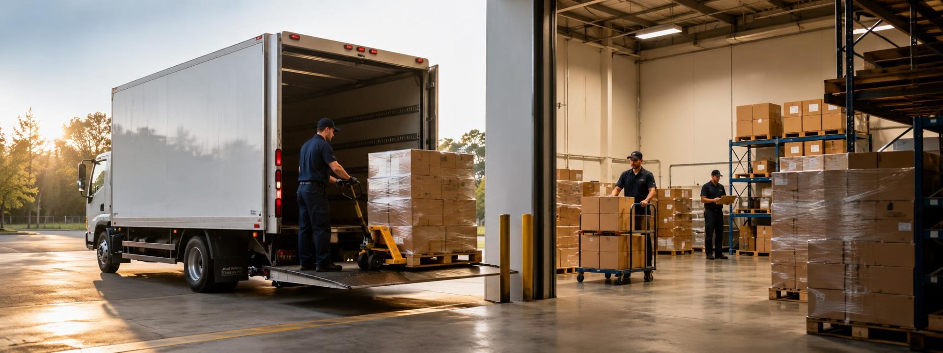 Retail warehouse loading